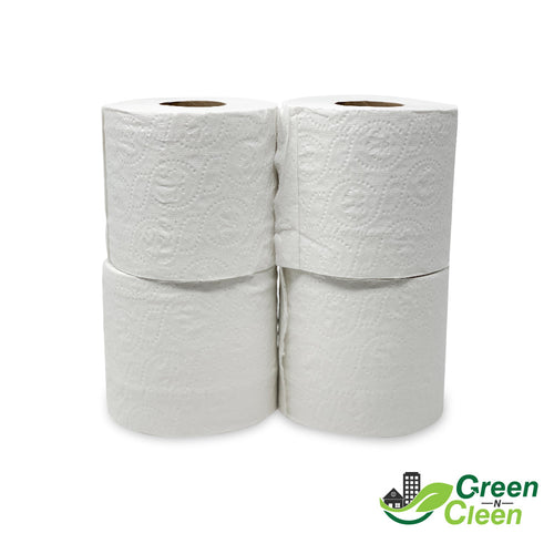 Green-N-Cleen Bathroom Tissues (Pack Of 4 Rolls)