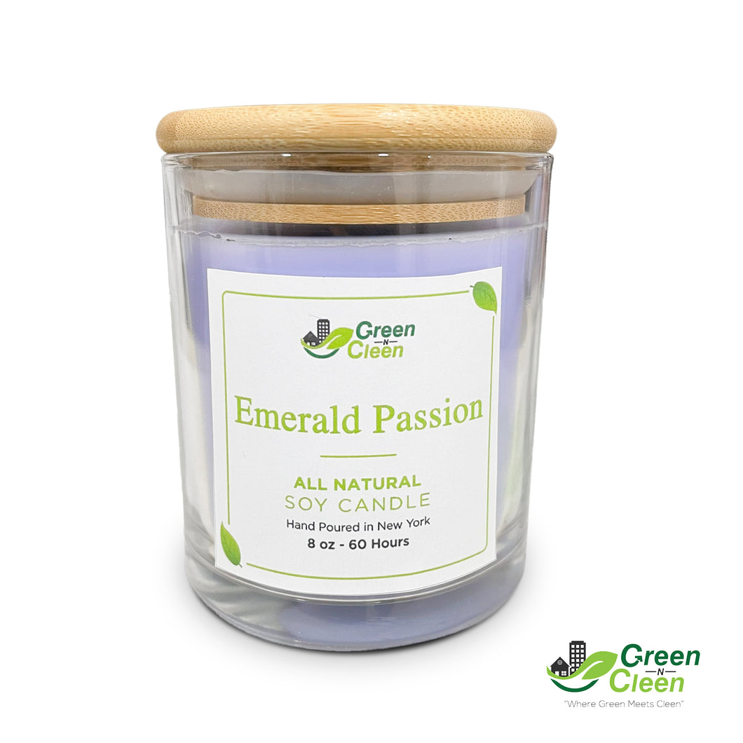 Emerald Passion Soy Candle (8oz)