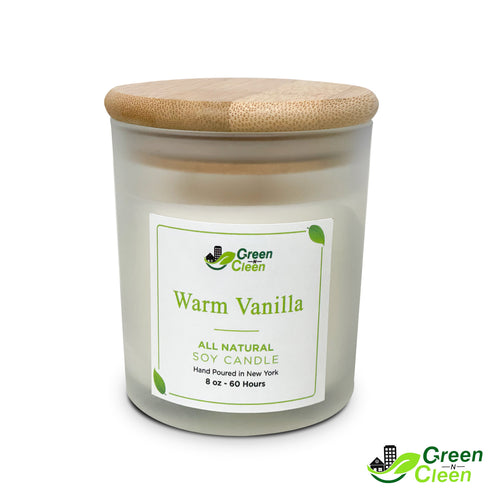 Warm Vanilla Soy Candle (8oz)